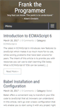Mobile Screenshot of franktheprogrammer.com