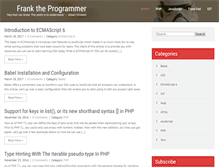 Tablet Screenshot of franktheprogrammer.com